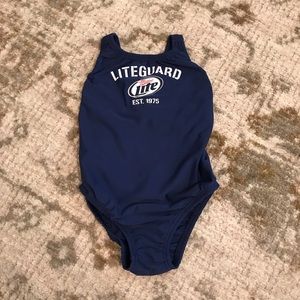 Miller Lite One Piece Swimsuit